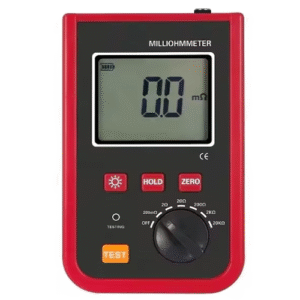 Digital Precision Milliohm Meter for Low-Resistance Testing - Enviro Test Construct