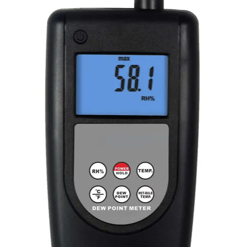 Enviro Test Construct Digital Portable Precision Dew-Point Hygrometer – Digital Display