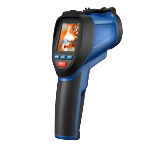Infrared Thermometer with Multi-Range High-Temperature Measurement - Enviro Test Construct