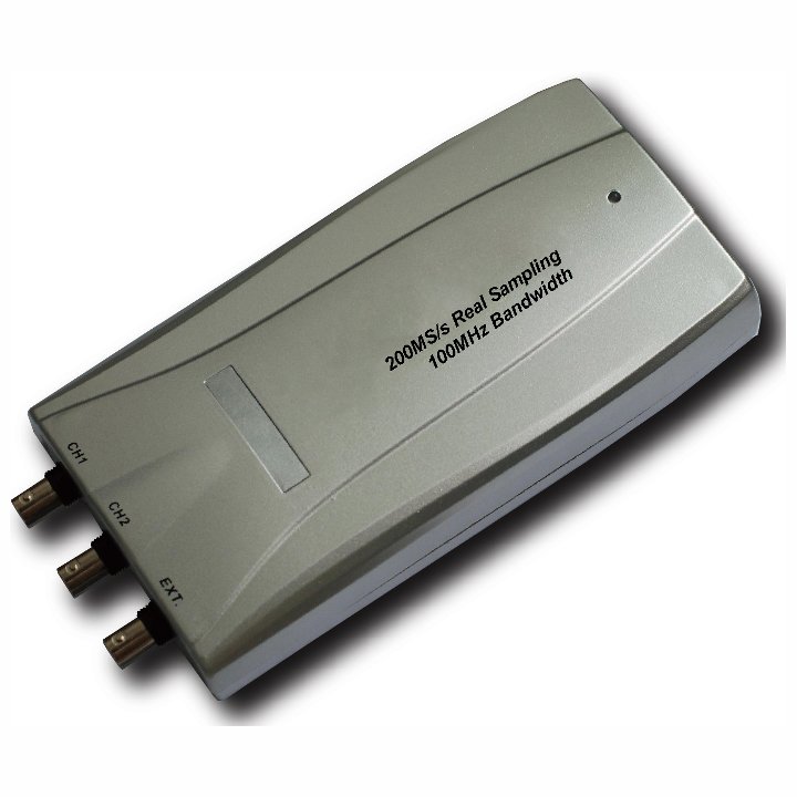 Enviro Test Construct 100 MHz USB PC Based Oscilloscope