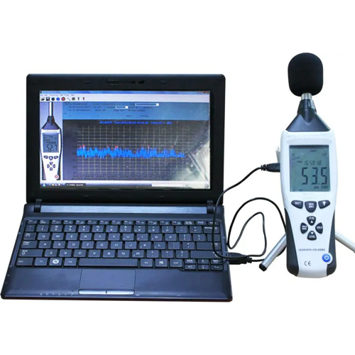 Enviro Test Construct Measuring Range 30-130 dB with USB Connectivity Digital Sound Level Meter – Resolution 0.1 dB - Image 2