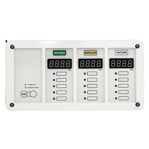 Medical Gas Area Alarm Panel With Integrated Zone Valve Box - Enviro Test Construct