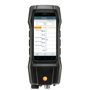 Smart-Touch Combustion Analyzer with Advanced Sensor Protection - Enviro Test Construct