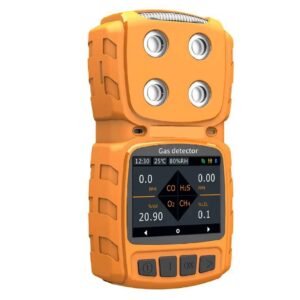 Enviro Test Construct Portable Multi Gas Detector Monitor Rechargeable 4 In 1 Gas Meter Tester Analyze