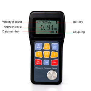 Enviro Test Consrtuct Digital Ultrasonic Thickness Gauge Meter