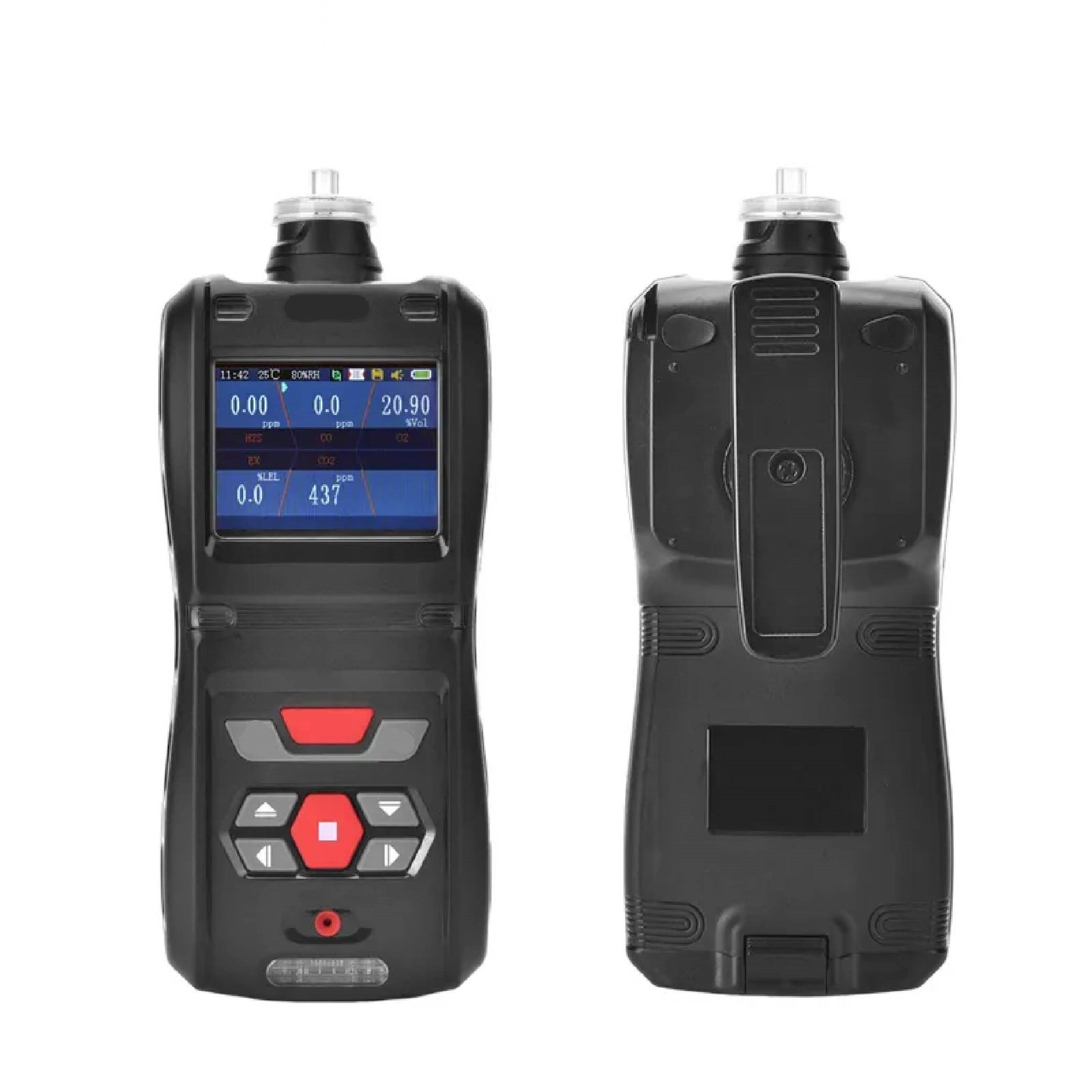 Enviro Test Construct Portable Five-in-One Toxic and Harmful Gas Detector Multi Gas Detector - Image 3