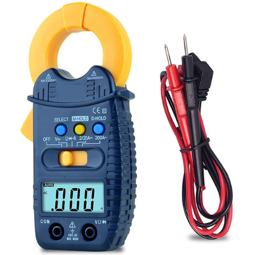 Mini Digital Clamp Multimeter With Data Hold And Overload Protection - Enviro Test Construct