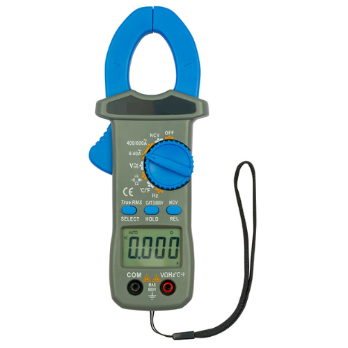 Digital Clamp Meter With Capacitance, Frequency, And Temperature Test - Enviro Test Construct