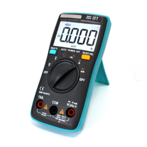 Portable Automatic Digital Multimeter with True RMS and 4000 Counts - Enviro Test Construct - Image 2