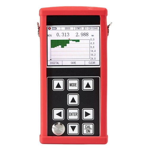 Handheld Non - Metallic Ultrasonic Coating Thickness Gauge - Enviro Test Construct