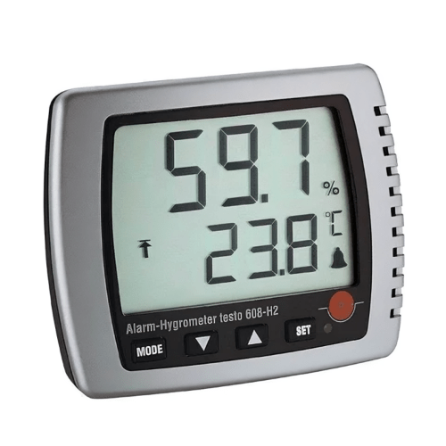 Enviro Test Construct Digital Thermo Hygrometer With LED Alarm