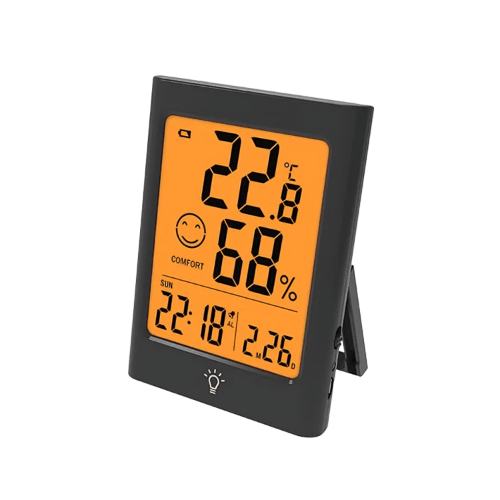 Enviro Test Construct Digital Thermometer And Hygrometer With Alarm - Image 2