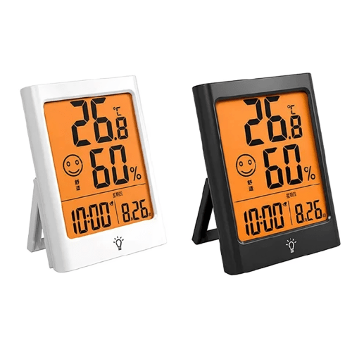 Enviro Test Construct Digital Thermometer And Hygrometer With Alarm - Image 3