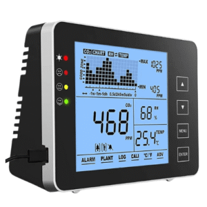 Enviro Test Construct Thermometer Hygrometer Meter Carbon Analyzer