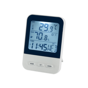 Enviro Test Construct Digital Thermometer Hygrometer With Alarm