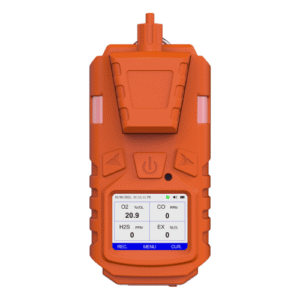 Industrial Handheld 4 Gas Detector Rechargeable Pump Suction Explosion Proof - Enviro Test Construct