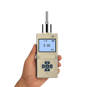 Portable Oxygen Gas Detector with Pump Suction and Multi-Unit Display – Enviro Test Construct