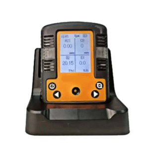 Portable Multi-Gas Safety Detector Personal Industrial Gas Monitoring Device - Enviro Test Construct