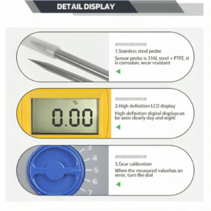 Enviro Test Construct Digitronics Hygrometer Gauge