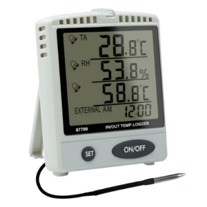 Enviro Test Construct External Temperature Recorder Hygrometer
