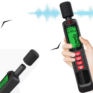 Digital Noise Sound Level Meter with A Weighting & High Accuracy 0.1dB - Enviro Test Construct 