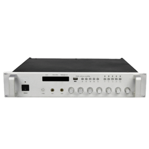 Professional Public Address System PA Amplifier with USB SD FM BT Control - Enviro Test Construct 