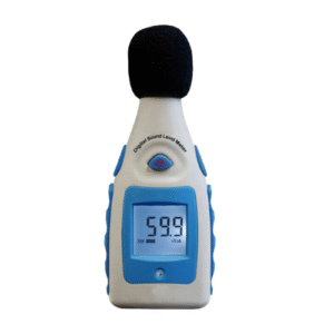 Digital Sound Level Meter with 30–130dB Range and LCD Display - Enviro Test Construct 