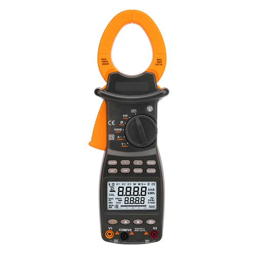 Enviro Test Construct Digital 3 Phase Harmonic Power Clamp Meter - Image 2