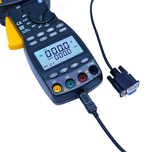 Enviro Test Construct Digital 3 Phase Harmonic Power Clamp Meter - Image 5