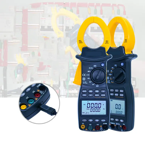 Enviro Test Construct Digital 3 Phase Harmonic Power Clamp Meter