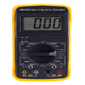 Double Clamp Digital Phase Meter with 50 Hz Signal Frequency – Enviro Test Construct