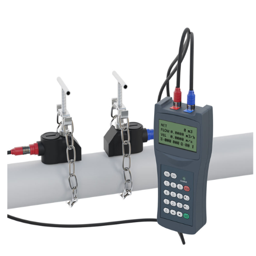 Enviro Test Construct Wall Mounted Clamp Liquid Ultrasonic Flow Meter