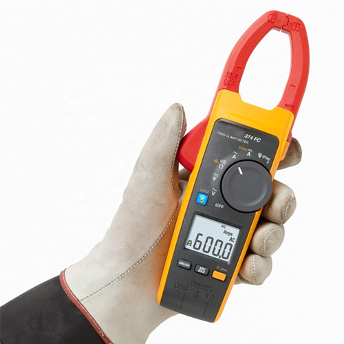 High-Range True RMS AC/DC Clamp Meter with Flexible Probe- Enviro Test Construct - Image 3
