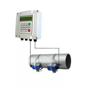 Portable Ultrasonic Flowmeter with Data Logging and RS485- Enviro Test Construct