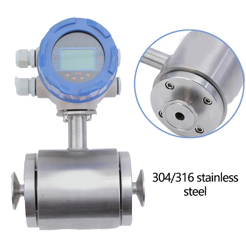 Clamp Electromagnetic Flow Meter with RS485, HART - Enviro Test Construct - Image 2