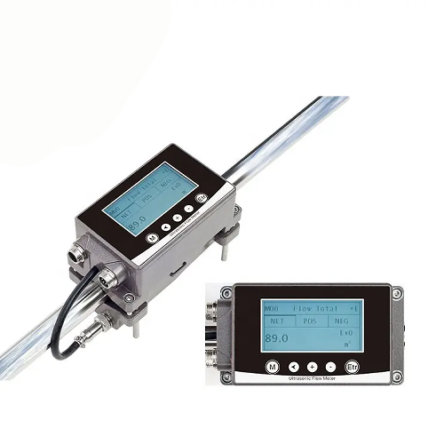 Enviro Test Construct Universal Small Pipe Clamp-On Ultrasonic Flowmeter