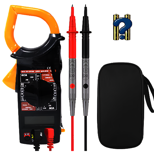Digital Clamp Multimeter with Auto Range and NCV Function - Enviro Test Construct