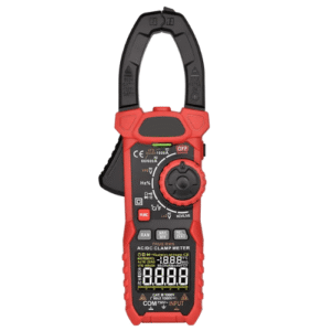 Advanced AC Clamp Meter with Voltage, Current & Temperature – Enviro Test Construct