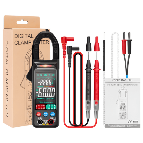Smart Digital Clamp Meter with Auto-Range & LCD Backlight – Enviro Test Construct - Image 2