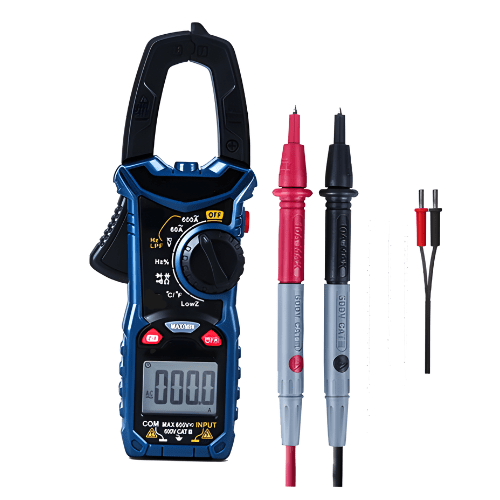 Digital True RMS Auto-Range Clamp Multimeter with NCV & Temp– Enviro Test Construct - Image 4