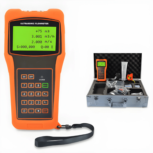 Enviro Test Construct Handheld Ultrasonic Flow Meter