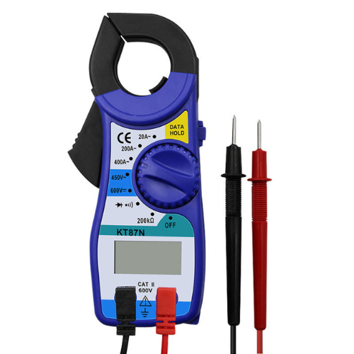 Digital Clamp Multimeter with AC/DC Voltage Current Testing - Enviro Test Construct