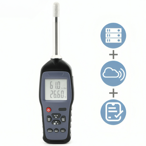Enviro Test Construct Hand-Held Digital Hygrometer - Image 4