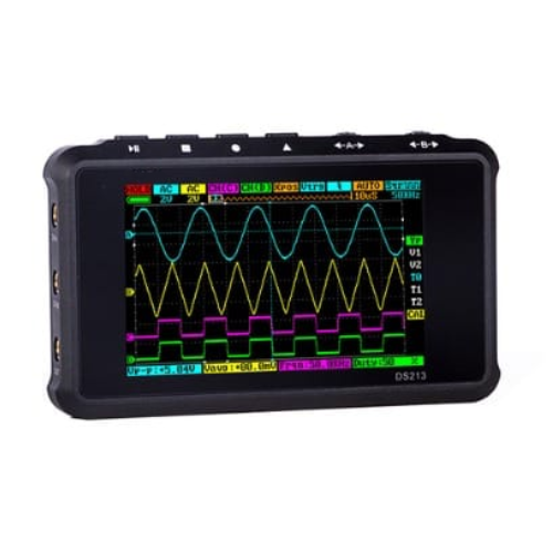 Portable 100MSa/s Pocket Digital Storage Oscilloscope with Signal Generator - Enviro Test Construct