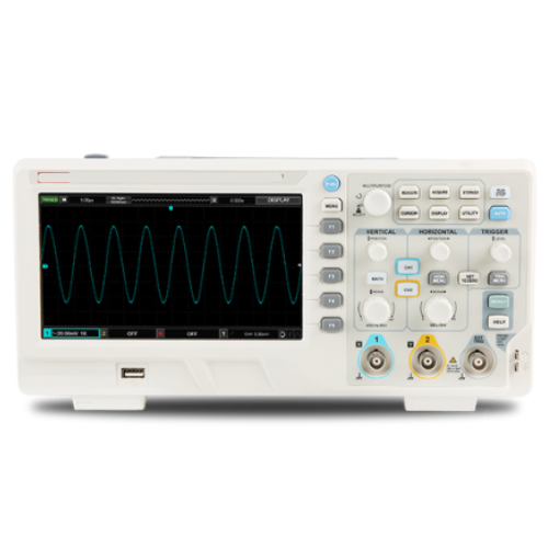 Dual Channel 100MHz Digital Storage Oscilloscope with 7-Inch LCD Display - Enviro Test Construct