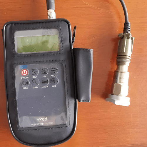 Enviro Test Consrtuct Hot Product Microprocessor-Based Vibration Meter - Image 3