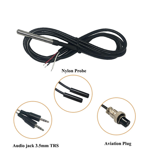 Digital Temperature Sensor Probe with Stainless Steel Tube - Enviro Test Construct - Image 2