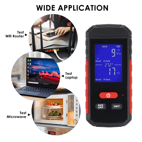 Enviro Test Construct Rechargeable EMF Radiation Detector - Image 3