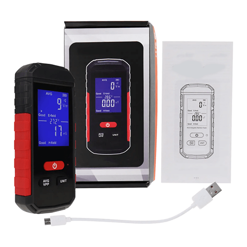 Enviro Test Construct Rechargeable EMF Radiation Detector - Image 2