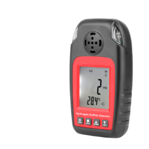 Portable Hydrogen Sulfide (H₂S) Gas Detector with Alarm - Enviro Test Construct